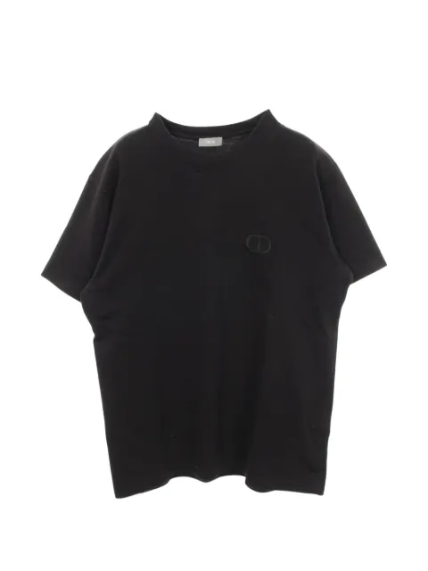 Christian Dior Pre-Owned 2010s CD logo-embroidered T-shirt
