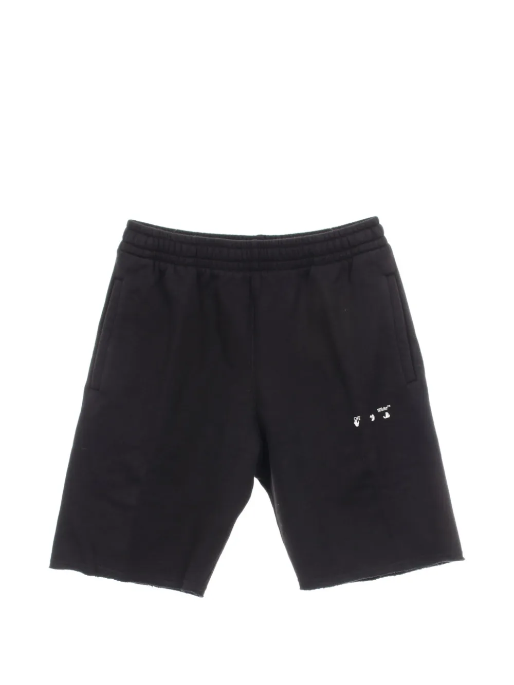 Pre-owned Off-white 2020s Caravaggio Arrows Shorts In Black