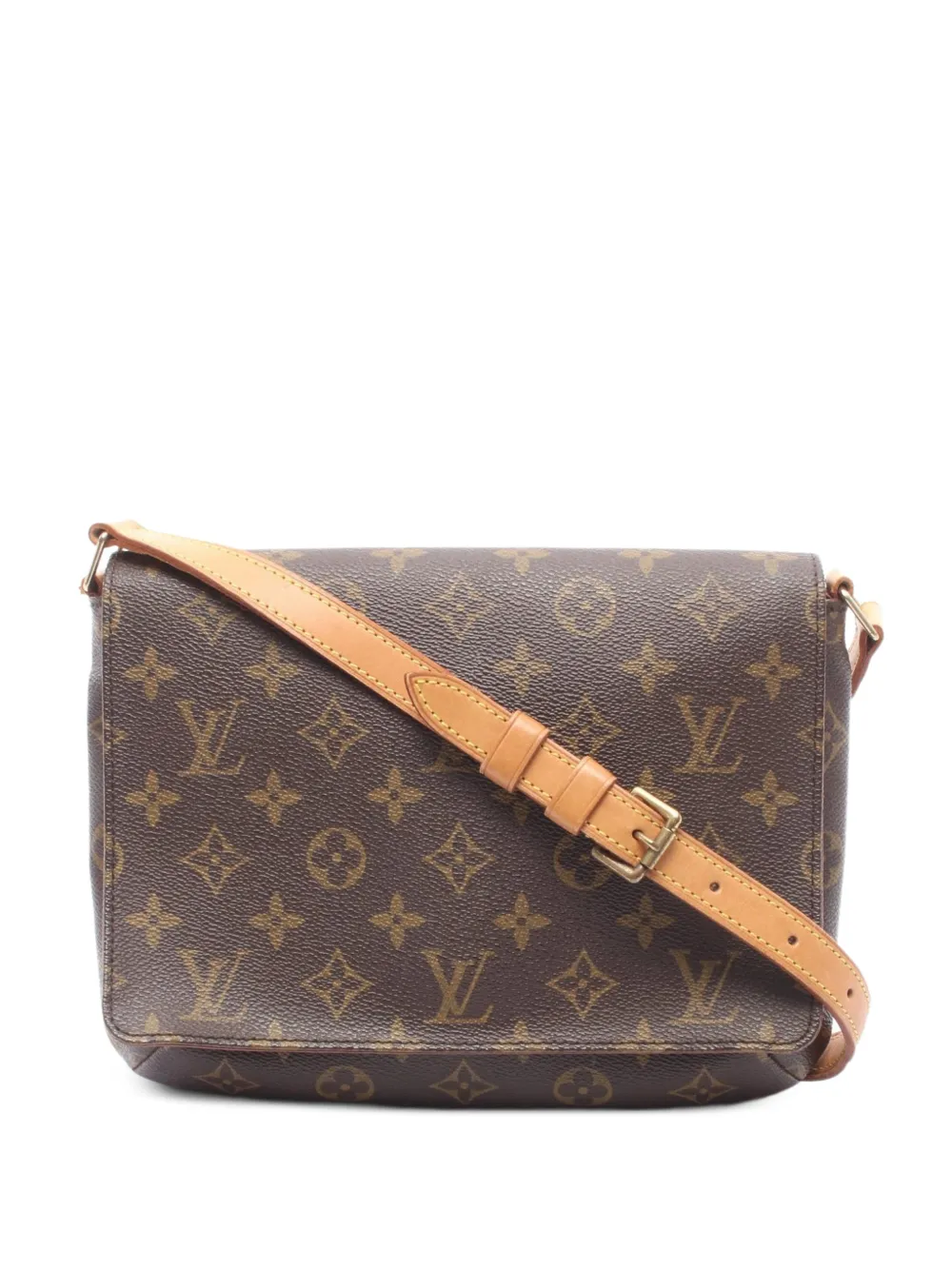 Louis Vuitton Pre-Owned 2001 Musette Tango monogram shoulder bag - Marrone