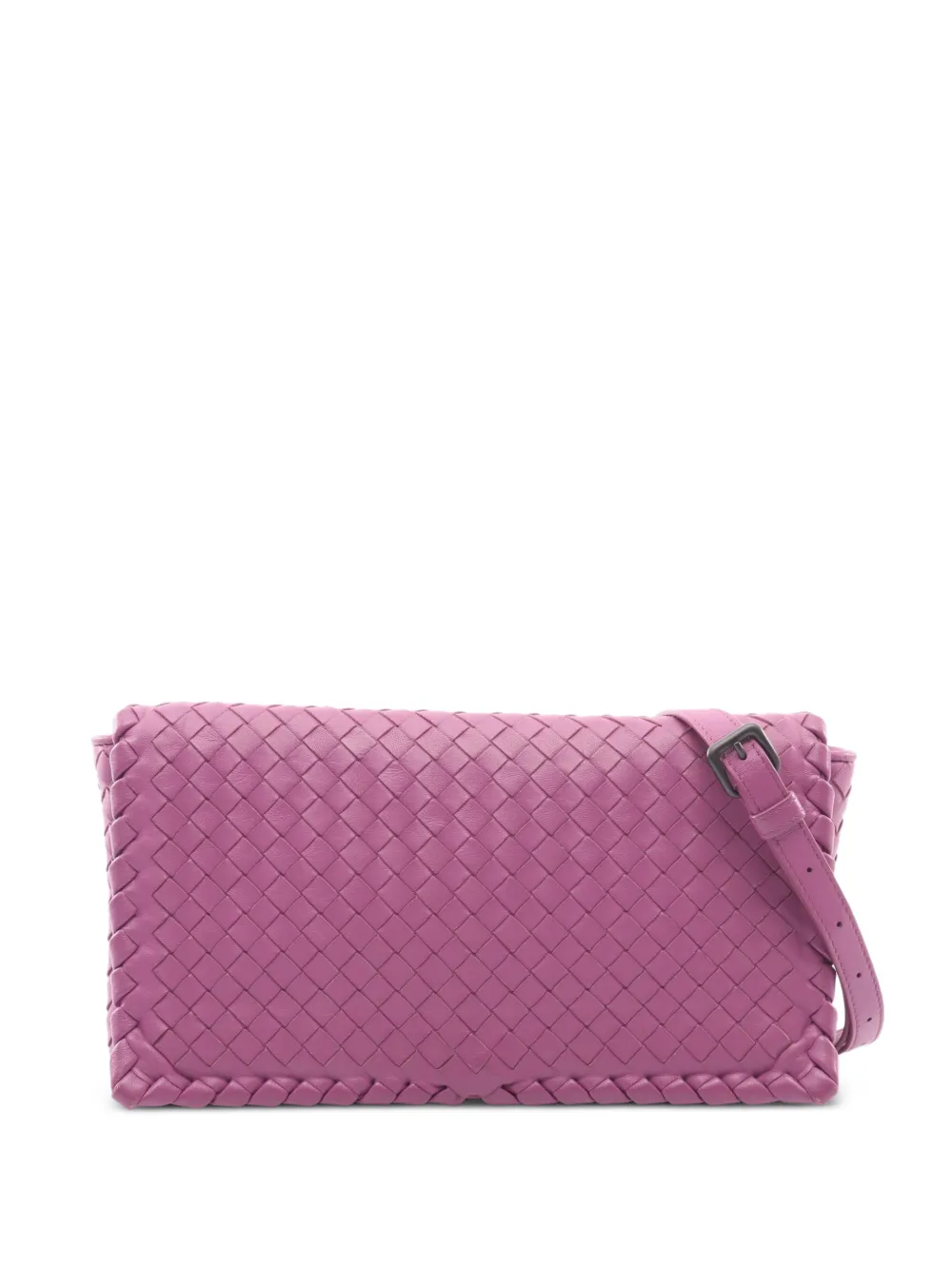 Bottega Veneta Pre-Owned 2010s Intrecciato shoulder bag - Violett