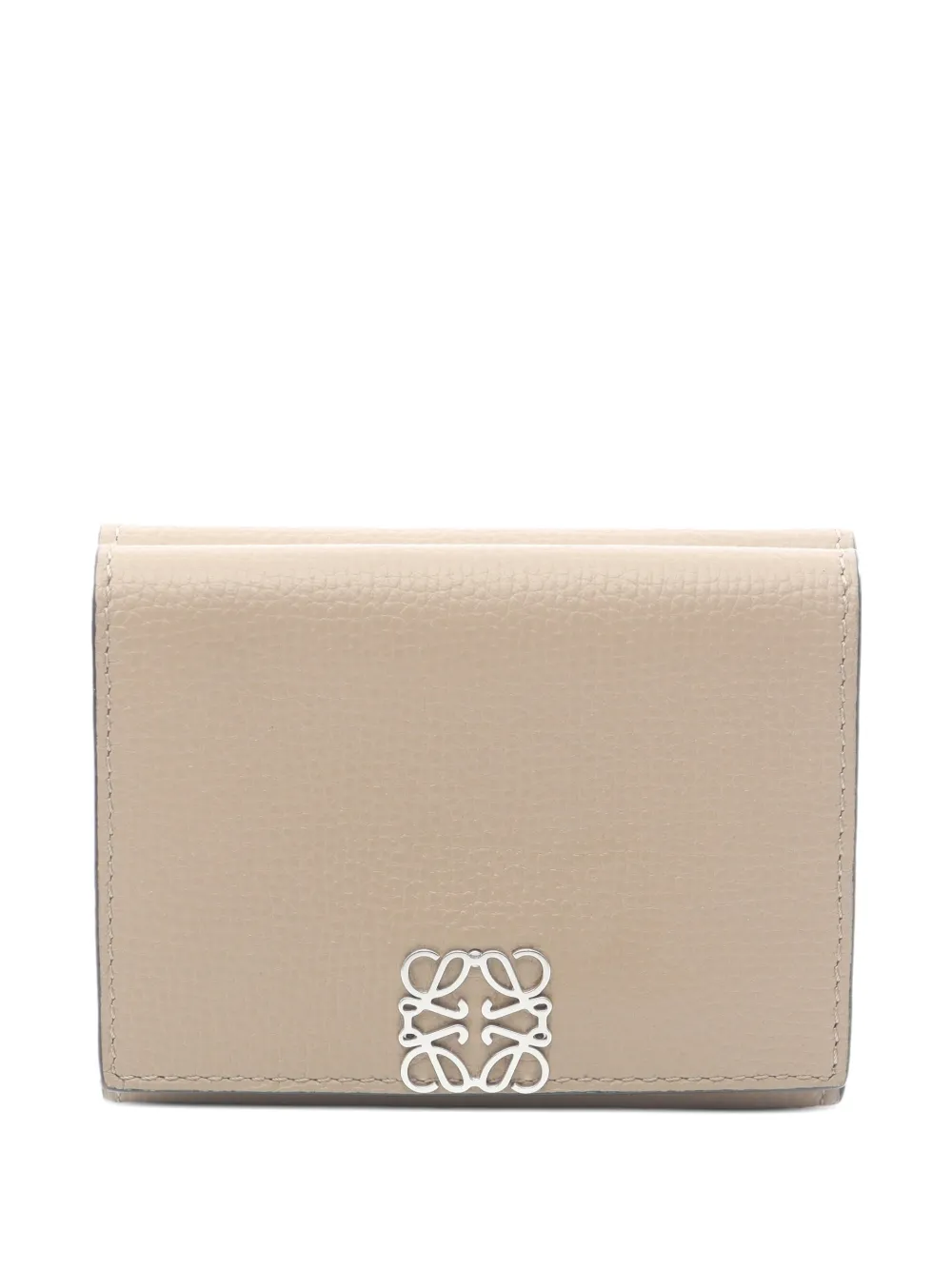 Loewe Pre-Owned 2000s Anagram tri-fold leather wallet - Toni neutri