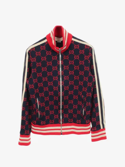 Gucci Pre-Owned chamarra deportiva con motivo GG 2000