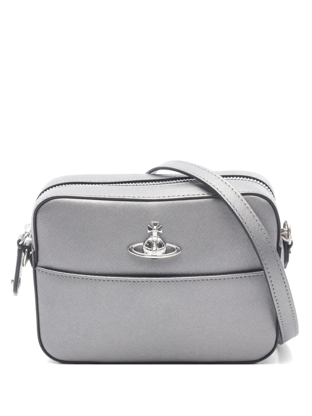 Vivienne Westwood Pre-Owned 2020 Camera leather shoulder bag - Grigio