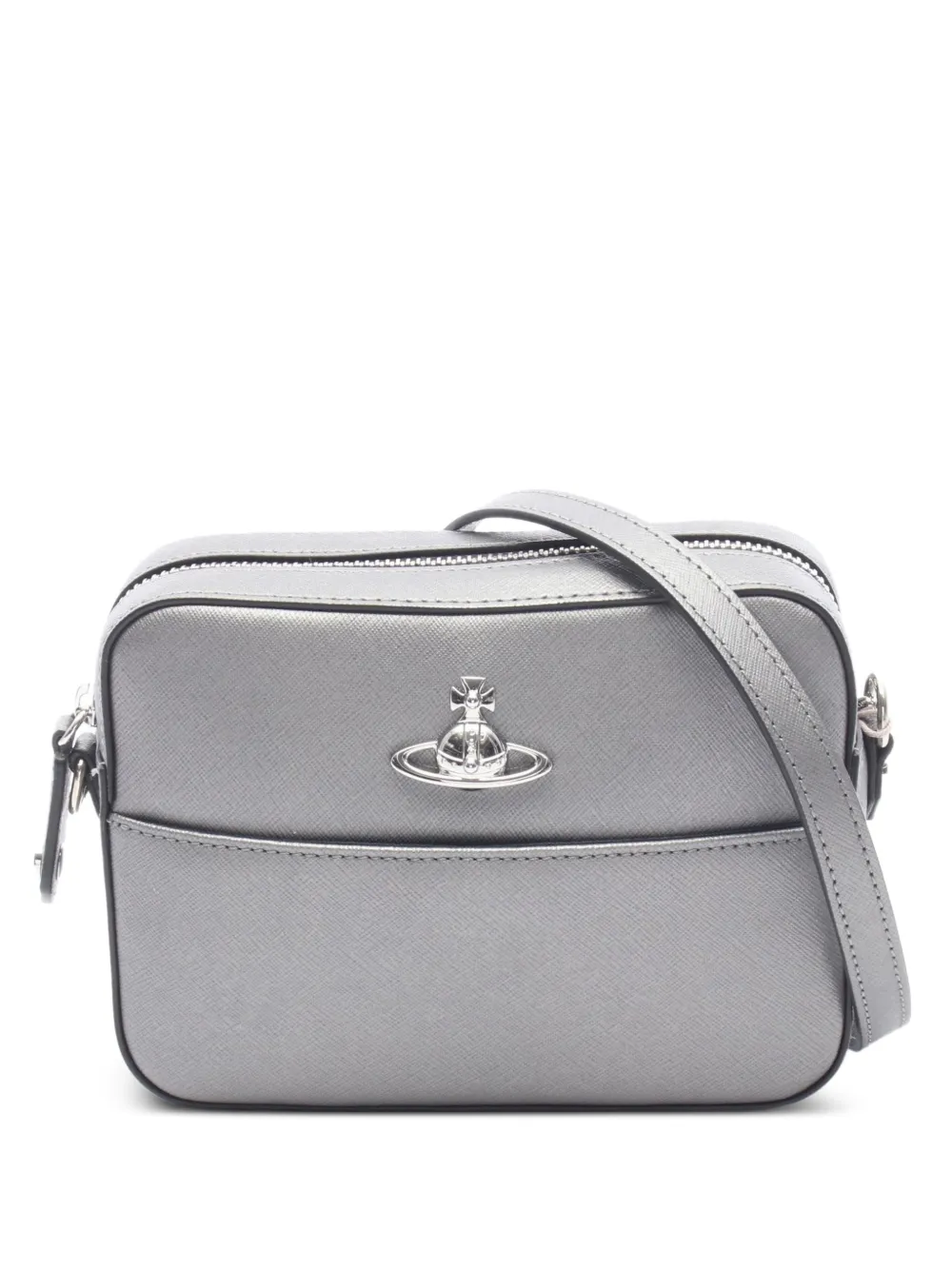 Vivienne Westwood Pre-Owned 2020 Camera leather shoulder bag - Grigio