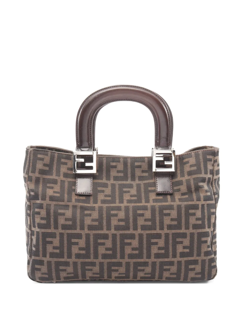 Fendi Pre-Owned 2000s Zucca handbag - Braun