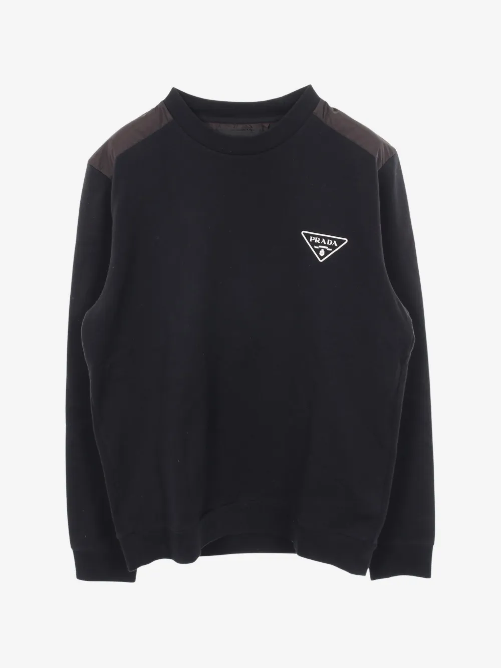 Prada Pre-Owned suéter con logo triangular 2010 | negro | Image 1