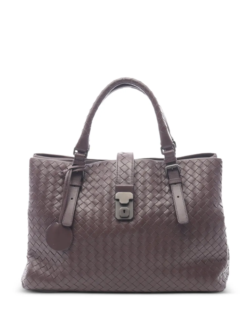 Bottega Veneta Pre-Owned 2000s Intrecciato Roman leather tote bag - Marrone