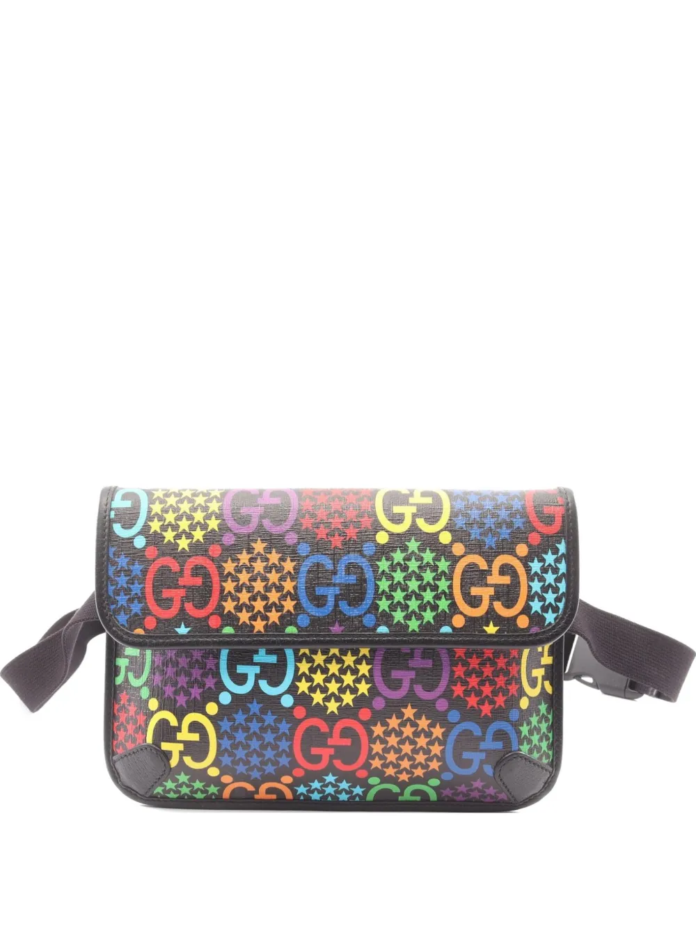 Gucci Pre-Owned 2010s GG Psychedelic belt bag - Nero
