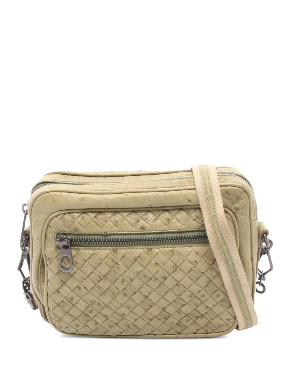 Bottega Veneta Pre-Owned 2000s Intrecciato shoulder bag - Verde