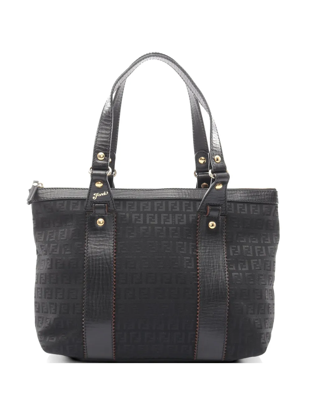 Fendi Pre-Owned Zucchino canvas tote bag - Schwarz