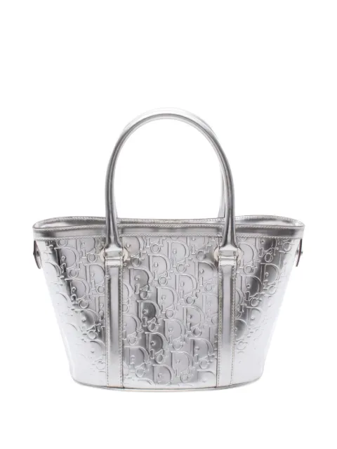 Christian Dior Pre-Owned 2010s Oblique patent leather tote bag