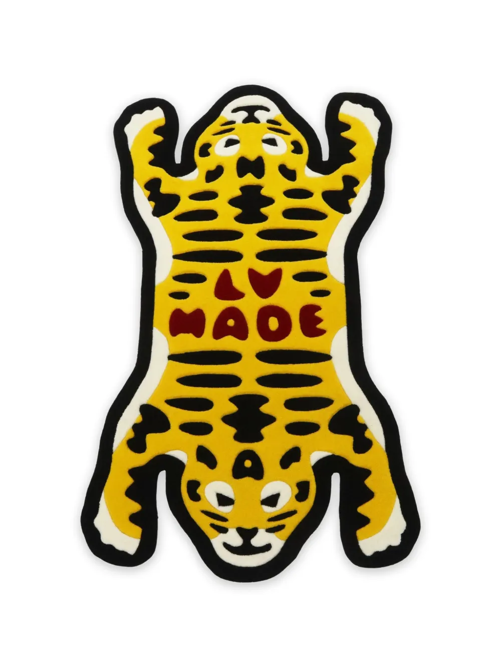 Louis Vuitton Pre-Owned x Nigo 2022 Tiger rug - Giallo