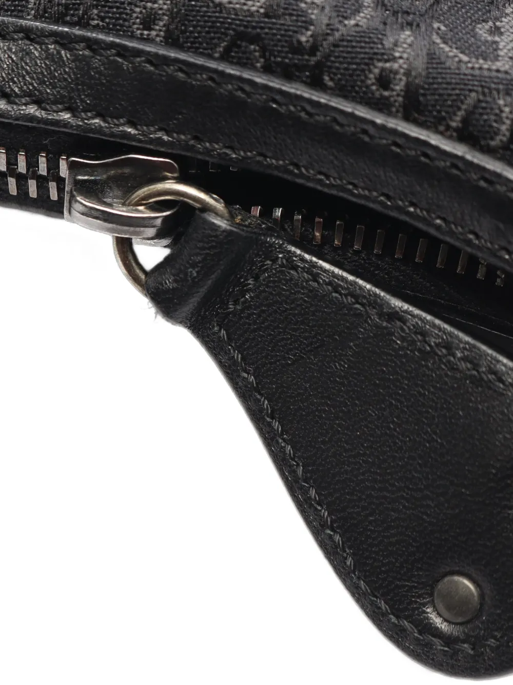 Dior Pre-owned 2010s Oblique Shoulder Bag in Black, view 5