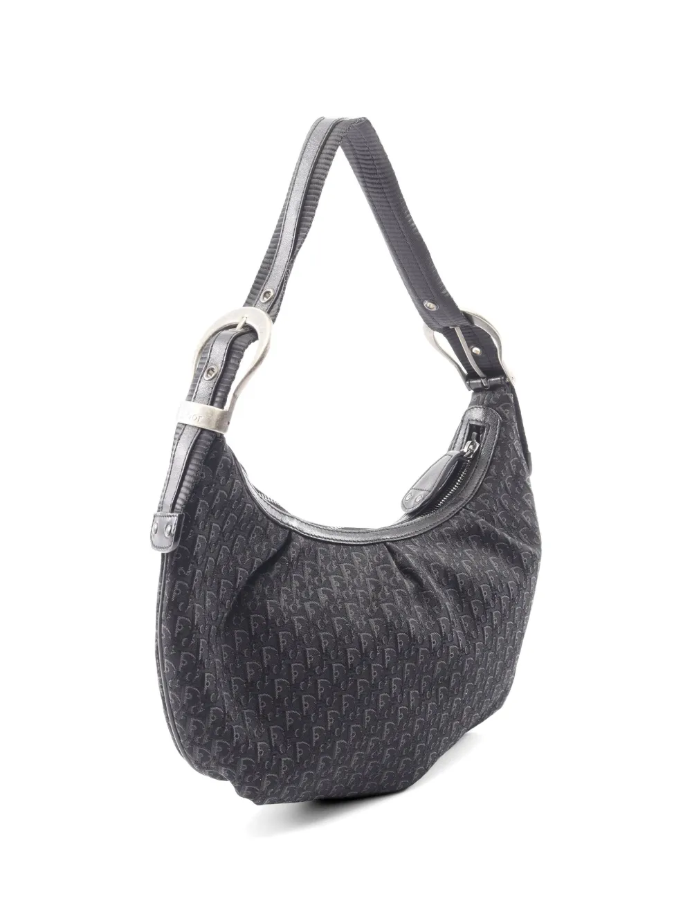 Dior Pre-owned 2010s Oblique Shoulder Bag in Black, view 2