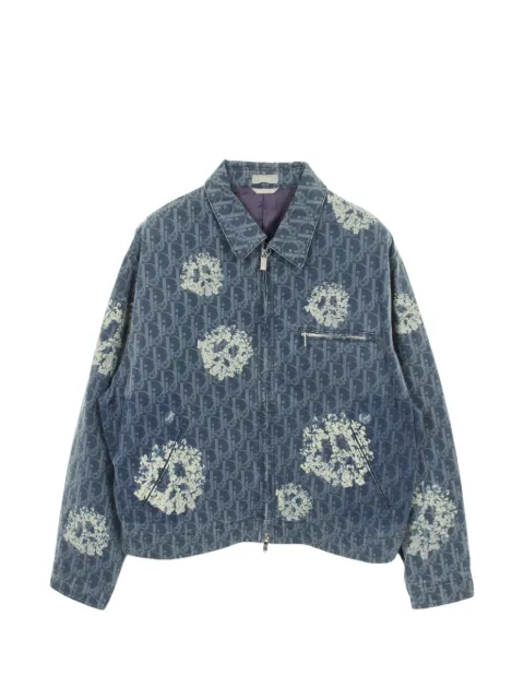 Christian Dior Pre-Owned x Denim Tears 2010s Oblique denim jacket