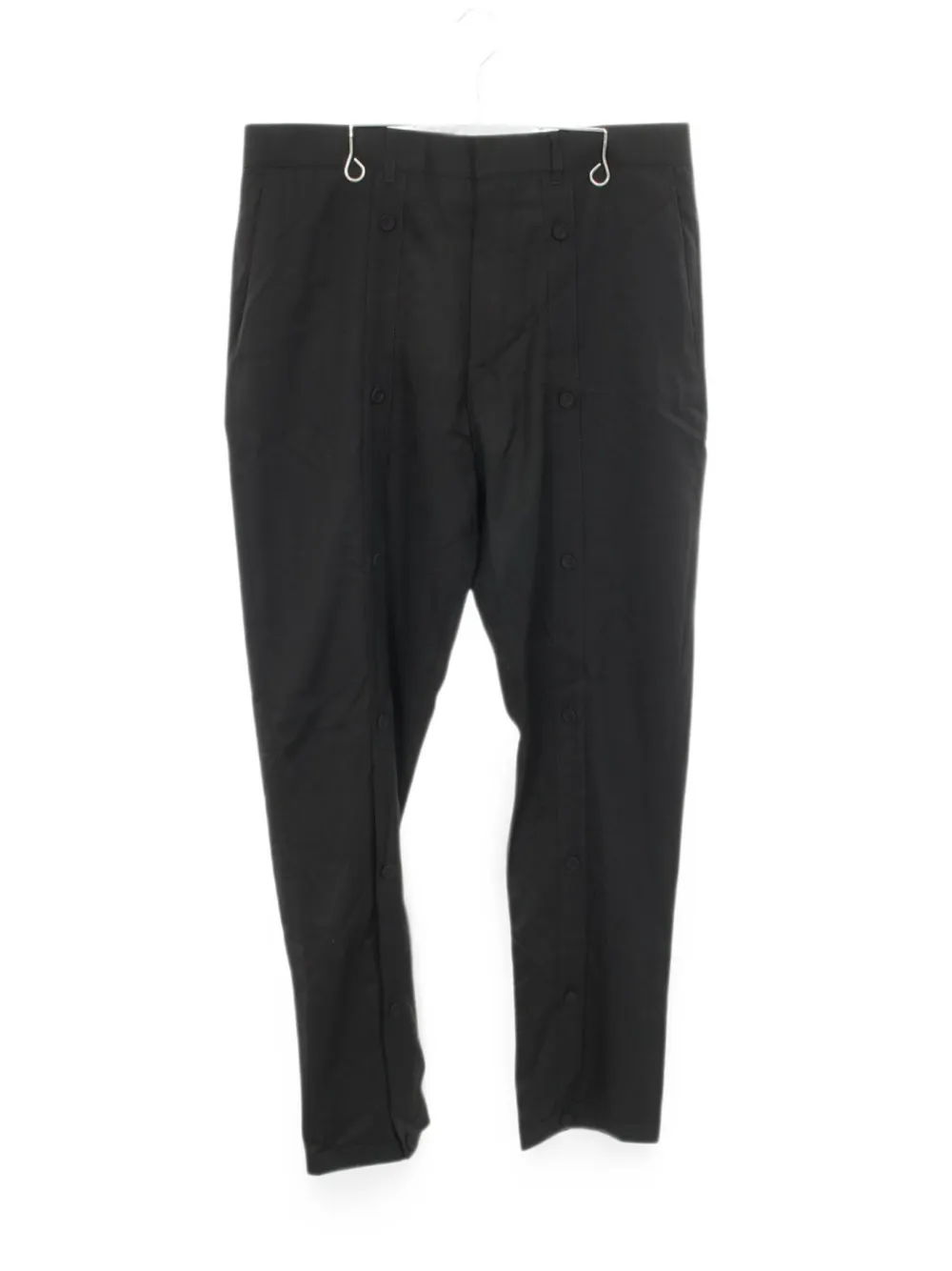 Pre-owned Dior 2010s X Peter Doig Button-details Wool Trousers In Black
