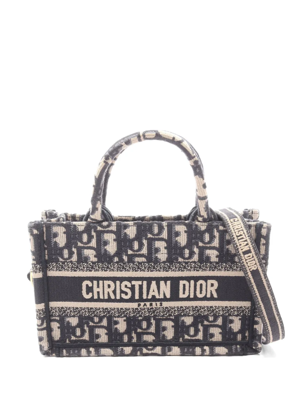 Christian Dior Pre-Owned 2010s mini Book tote bag - Grey