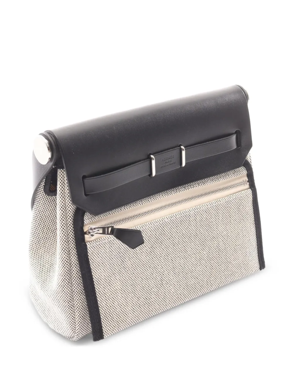 Hermès Pre-owned 2025 Herbag Zip Mini Shoulder Bag in Grey, view 2