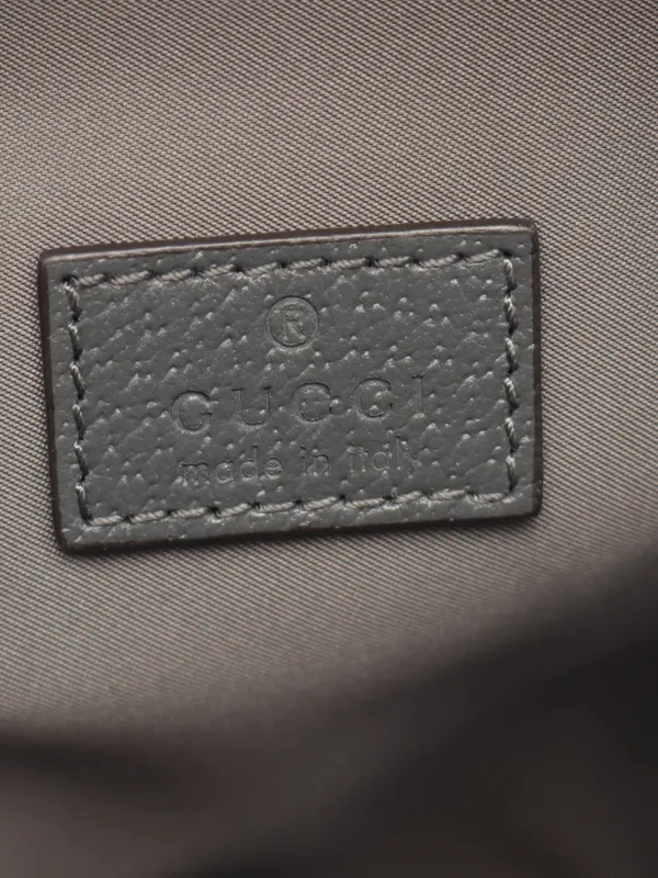 【レアカラー】GUCCI GGパターン ボディバッグ Gucci Pre-Owned 2010s GGパターン ボディバッグ | グレー | FARFETCH JP