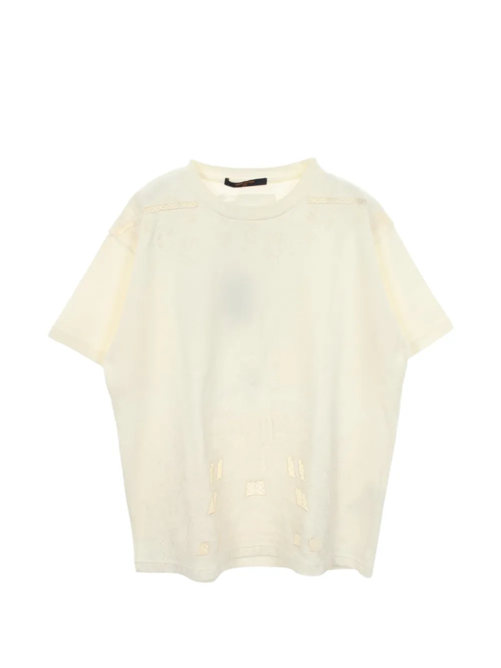 Louis Vuitton Pre-Owned T-shirt Notre Dame Pont Neuf anni 2020 - Bianco