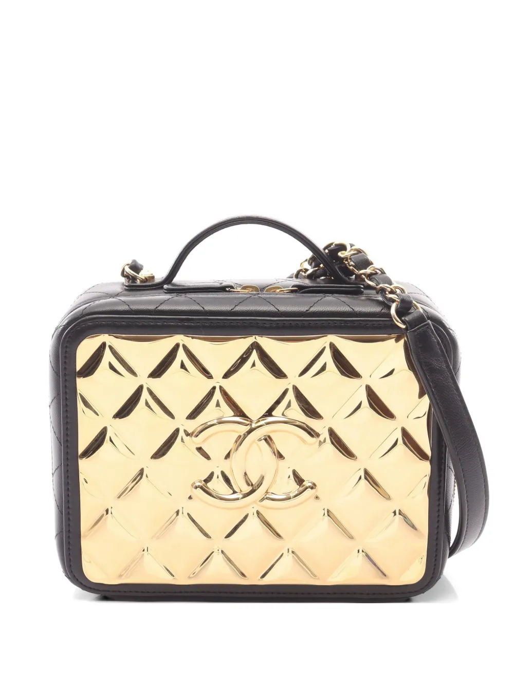 CHANEL Pre-Owned 2021 Vanity two-way handbag - Schwarz
