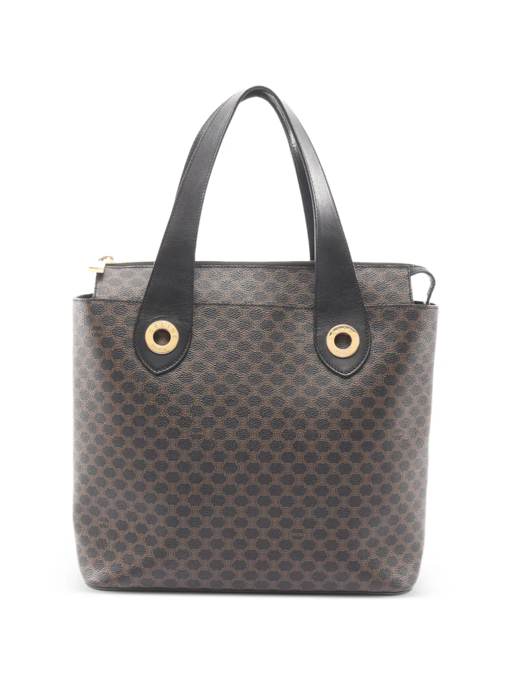 Celine Pre-Owned 2000s Macadam leather handbag - Brown