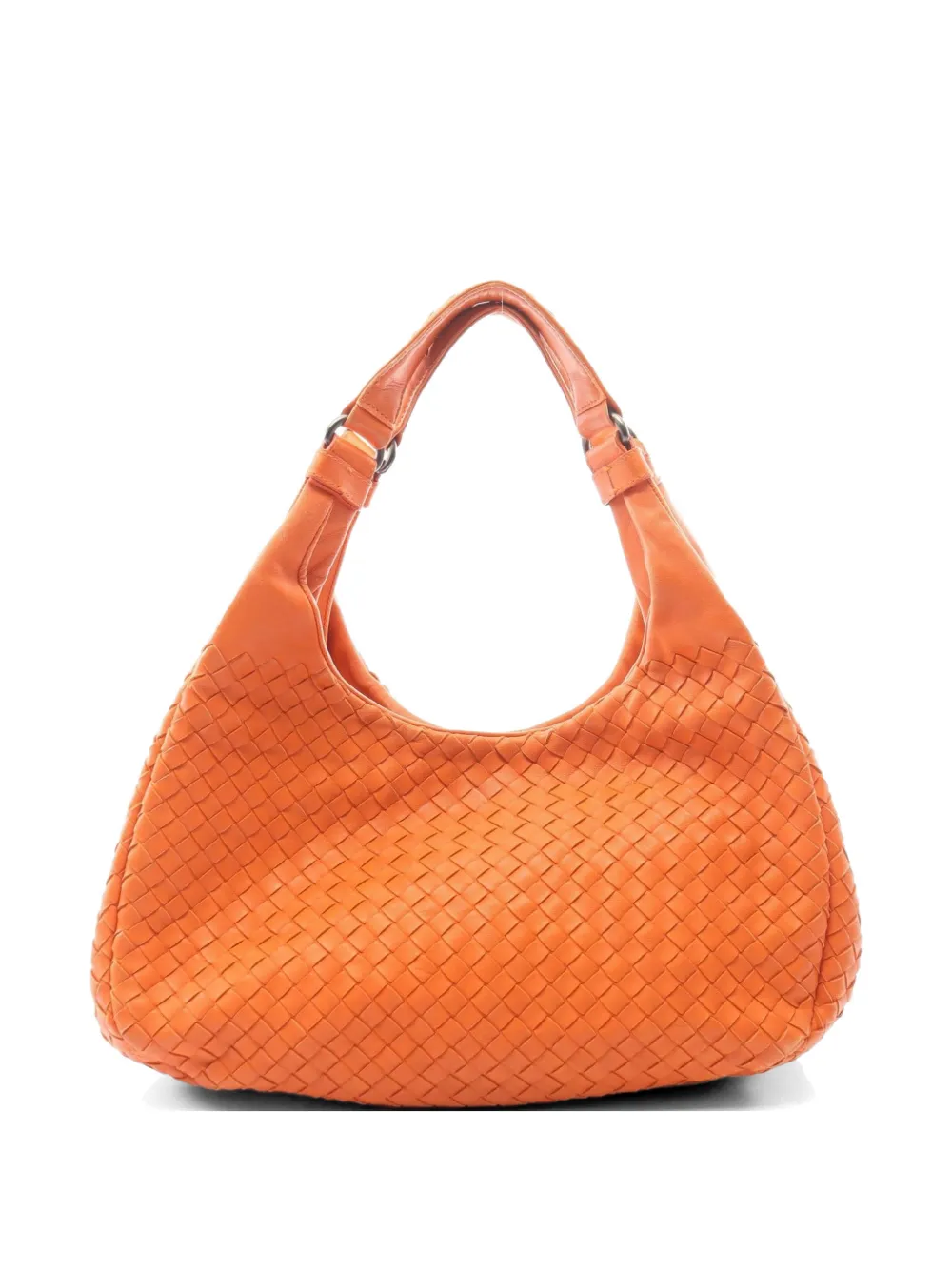 Bottega Veneta Pre-Owned 2000s Intrecciato Campana shoulder bag - Orange