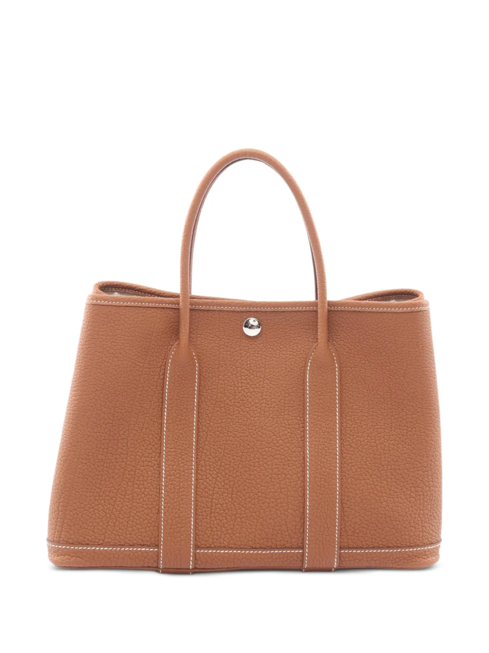 Hermès Pre-Owned 2026 TPM Garden Party tote bag - Marrone