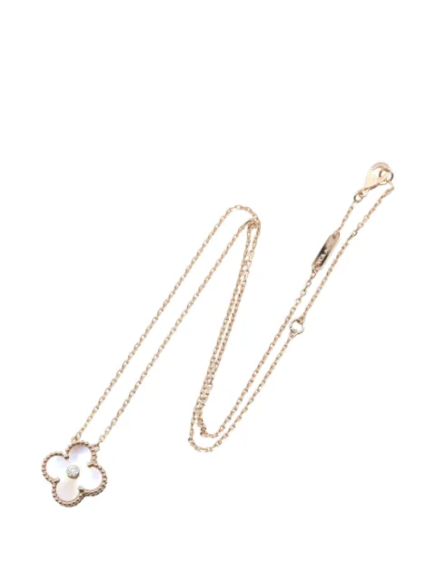 Van Cleef & Arpels Pre-Owned 2010s Vintage Alhambra diamond necklace
