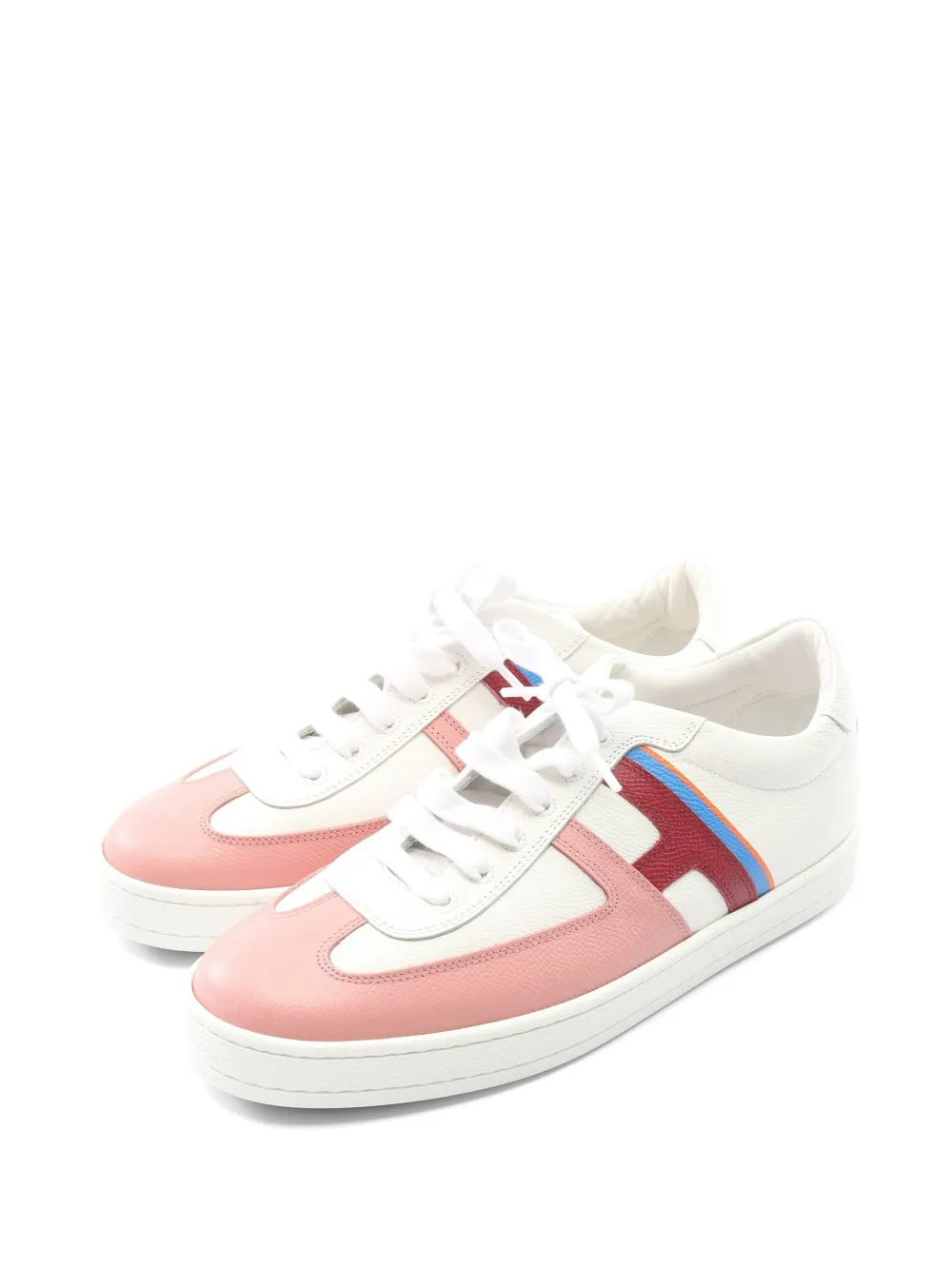 Hermès Pre-Owned Boomerang low-cut sneakers - Weiß
