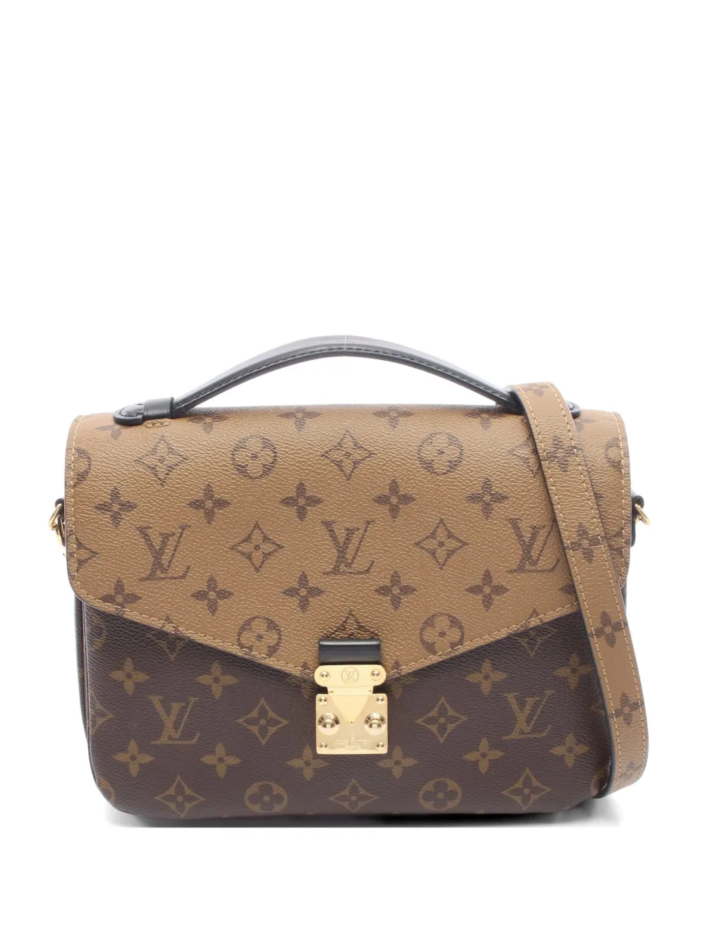 Louis Vuitton Pre-Owned 2021 MM Pochette Metis Monogram tote bag - Nude
