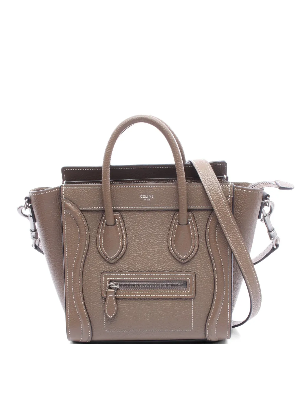 Celine Pre-Owned Luggage 2Way Nano handbag - Neutrals
