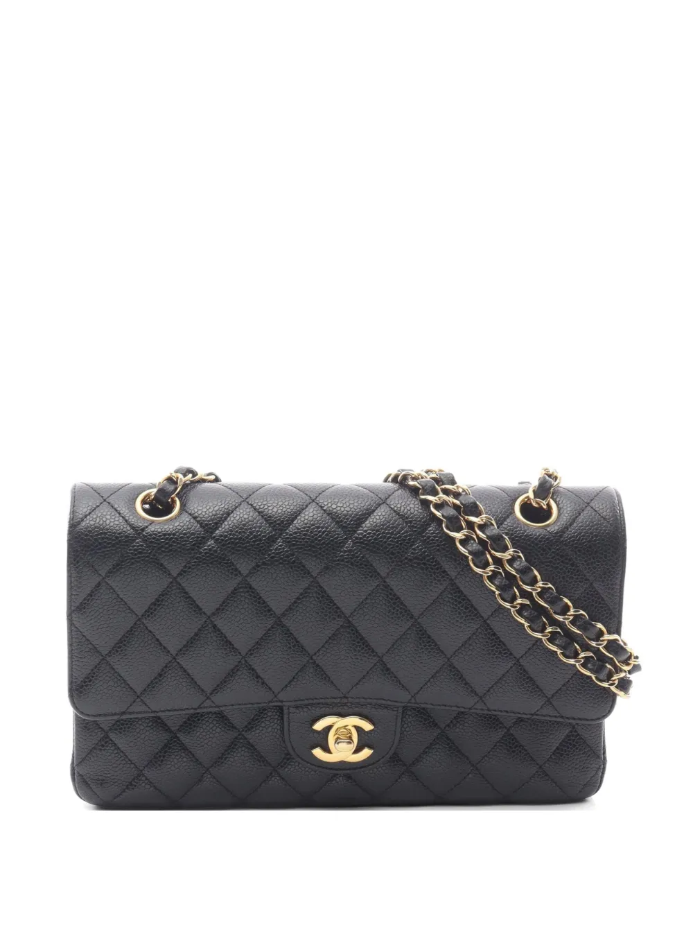 CHANEL Pre-Owned 2021s matelassé Caviar shoulder bag - Nero