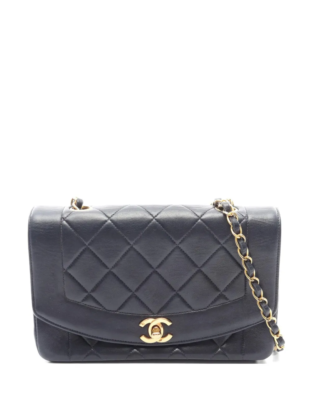 CHANEL Pre-Owned 1991-1994 Matelass Diana shoulder bag - Blau