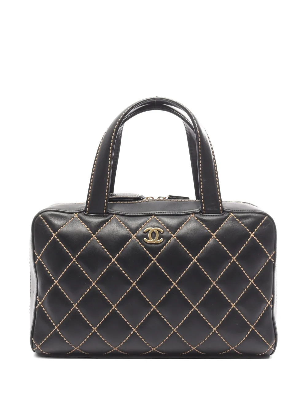 CHANEL Pre-Owned 2002-2003 Wild Stitch tote bag - Nero
