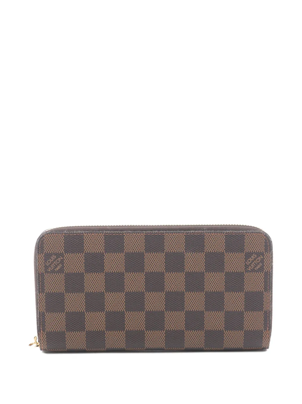 Louis Vuitton Pre-Owned 2013 Zippy Damier Ebene wallet - Brown