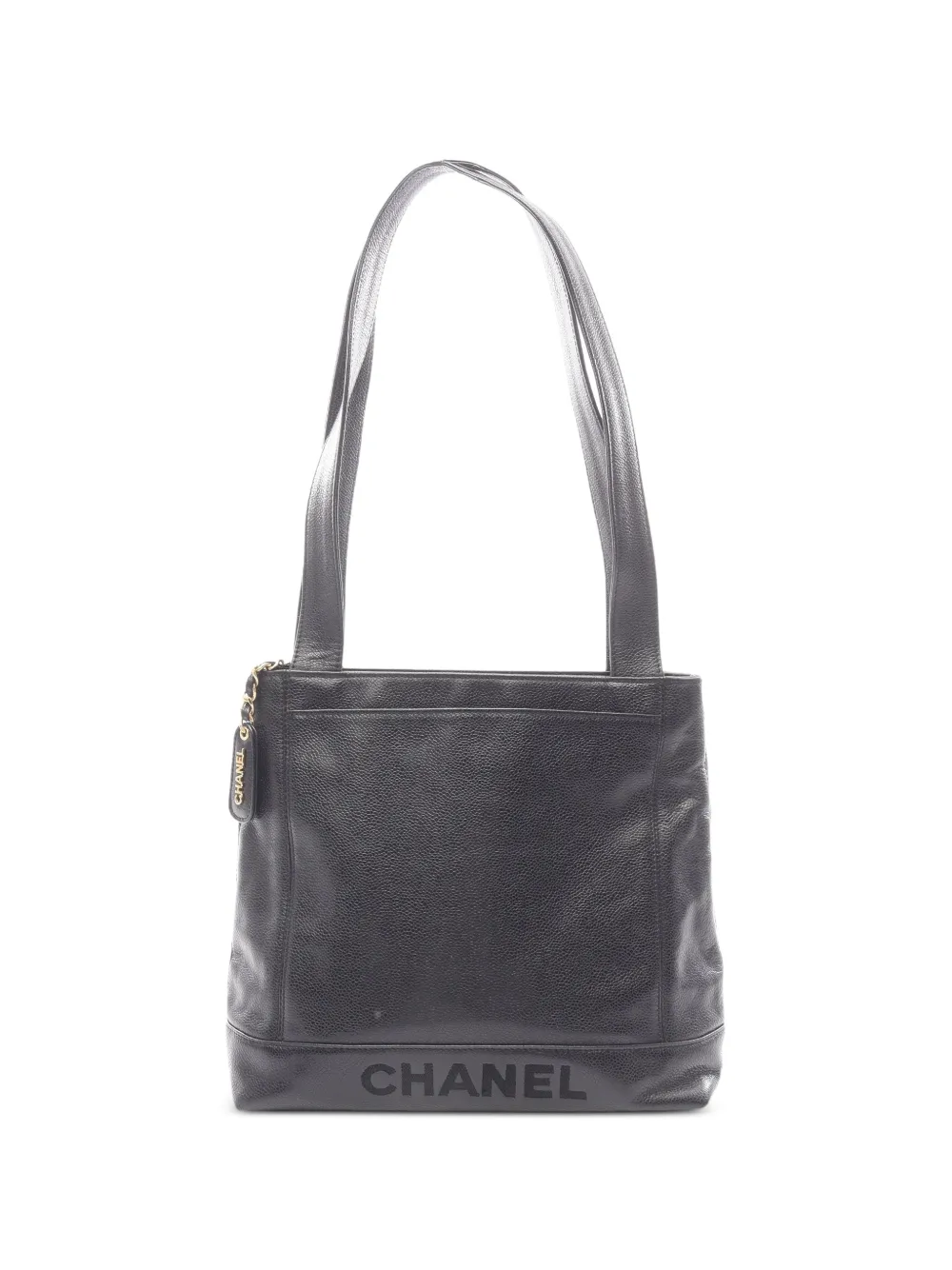 CHANEL Pre-Owned 1997-1999 Caviar skin tote bag - Nero