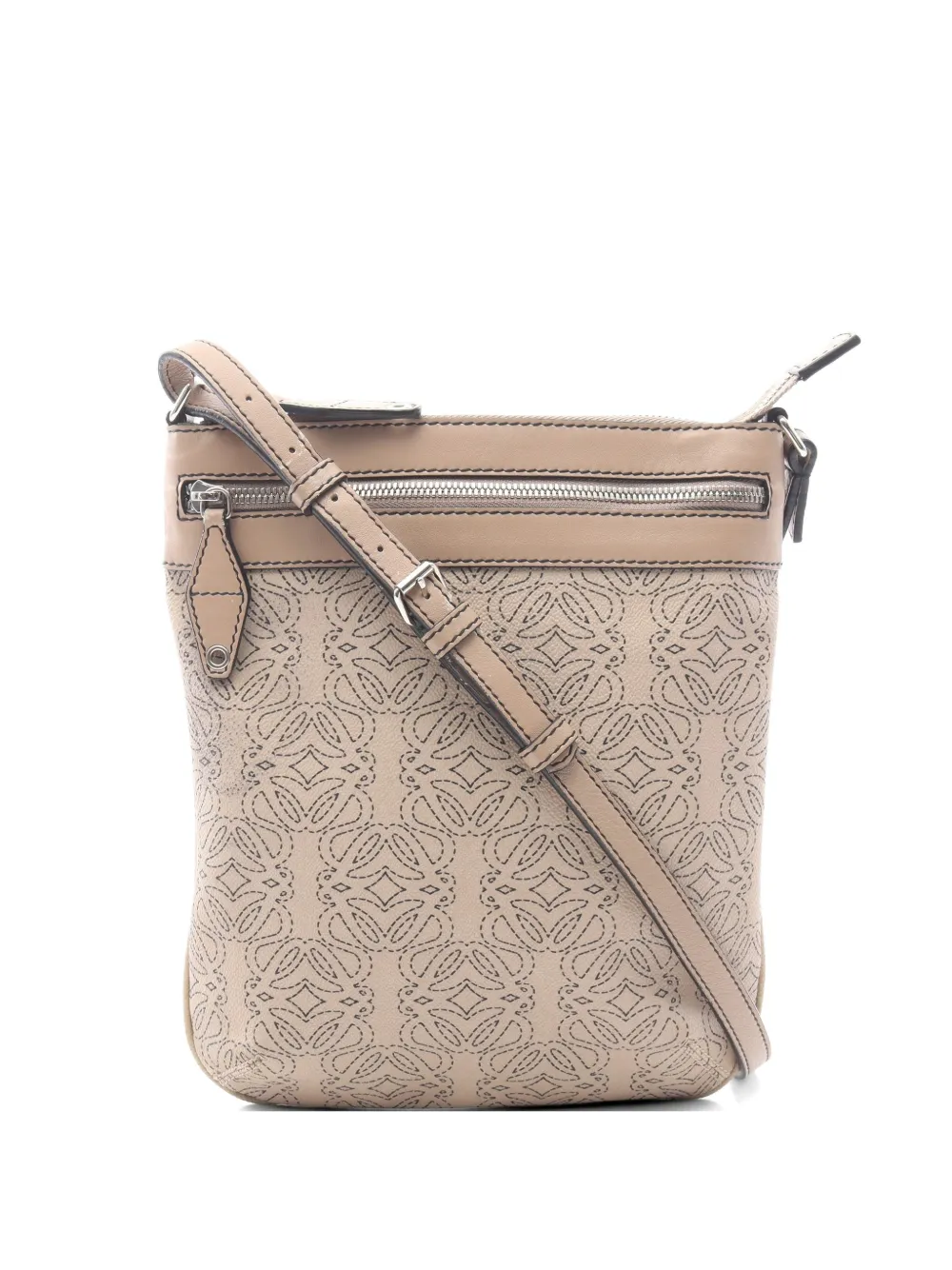 Loewe Pre-Owned 2000s Anagram shoulder bag - Neutrals