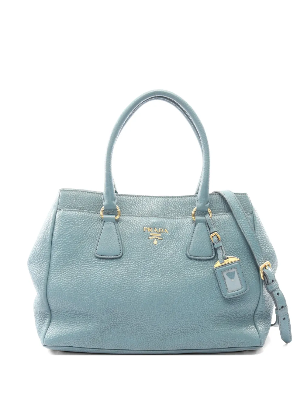 Prada Pre-Owned 2000s Vitello Dino tote bag - Blau