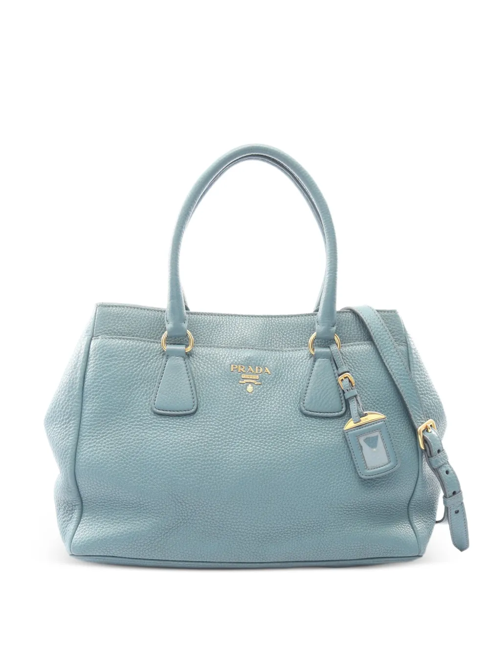 Prada Pre-Owned 2000s Vitello Dino tote bag - Blu