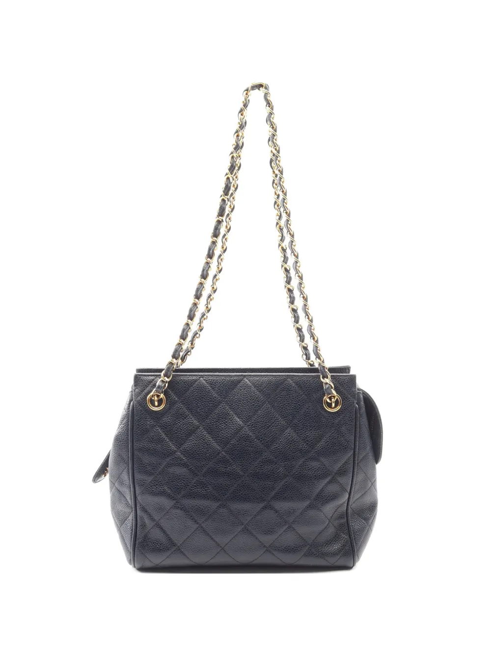 CHANEL Pre-Owned 1994-1996 Matelassé Caviar shoulder bag - Blue