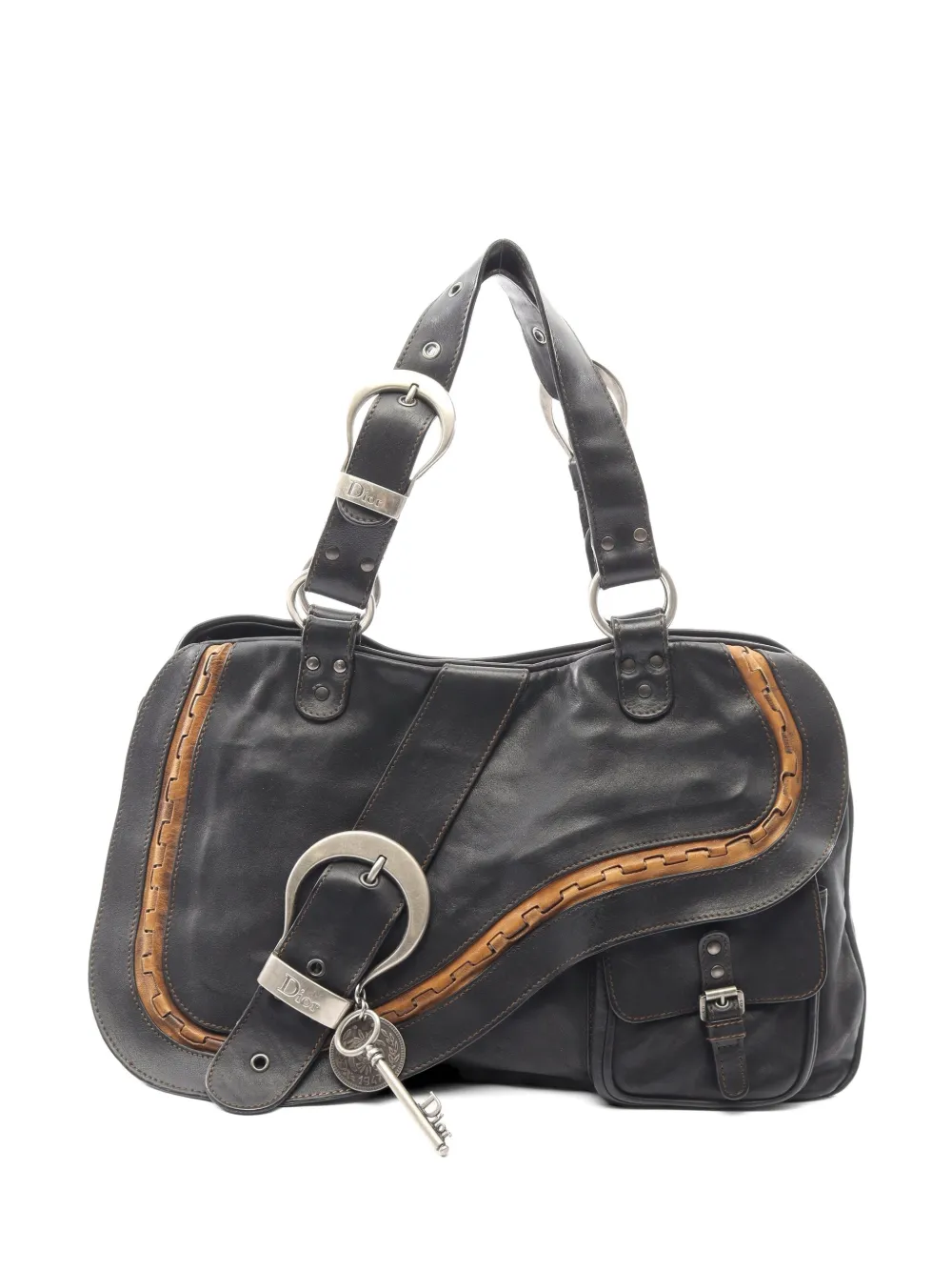 Christian Dior Pre-Owned 2000s Gaucho handbag - Nero