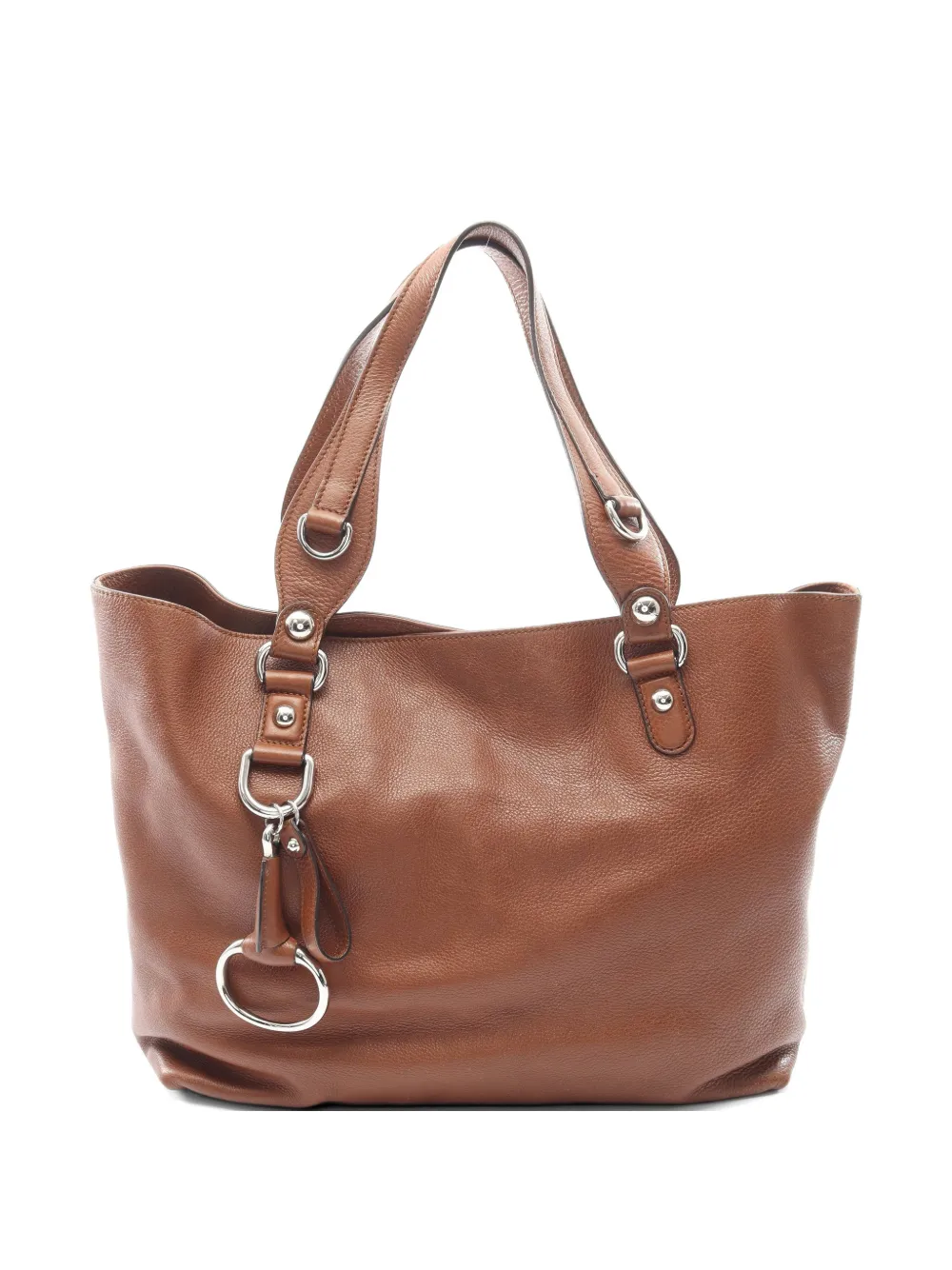 Gucci Pre-Owned 2000s Icon Bit leather tote bag - Marrone