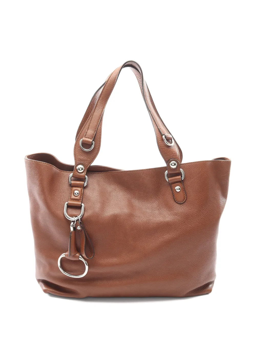 Gucci Pre-Owned 2000s Icon Bit leather tote bag - Marrone
