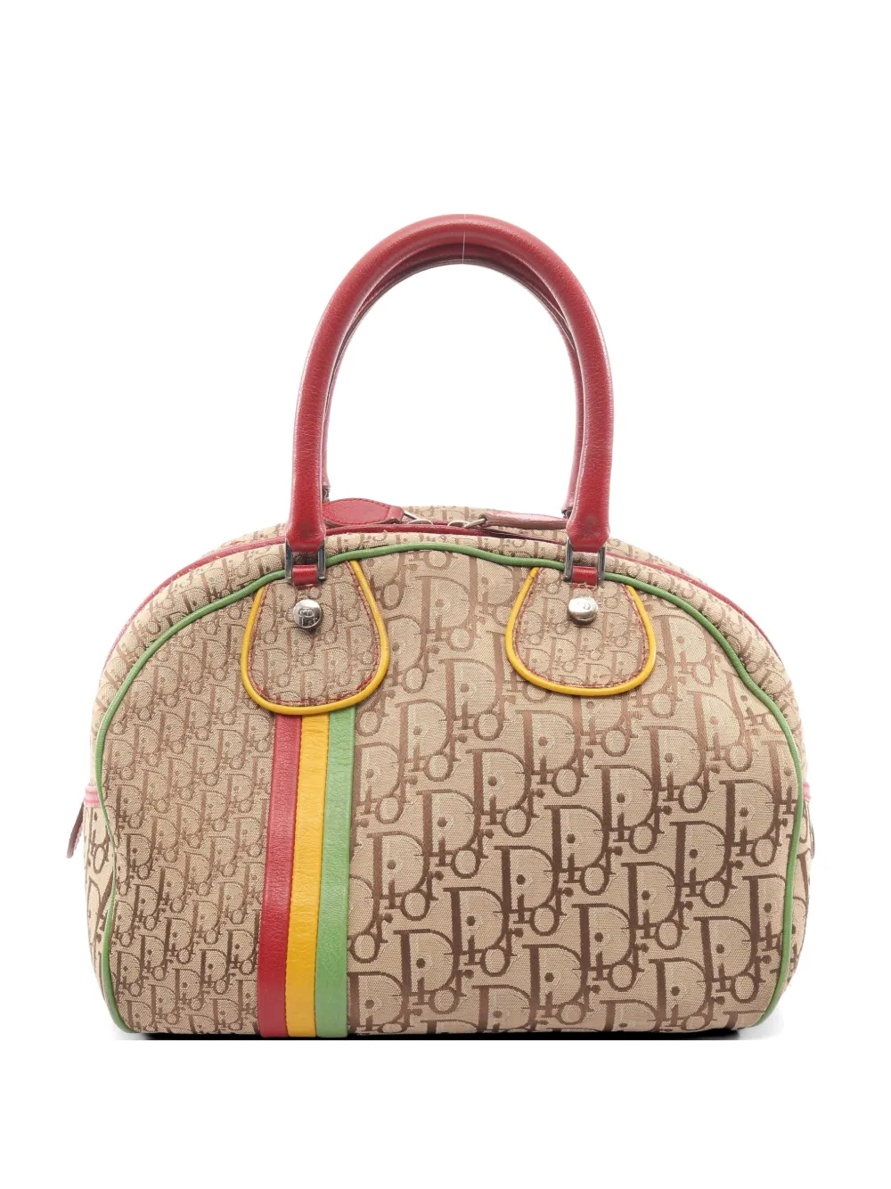 Christian Dior Pre-Owned 2000s Rasta Bowler tote bag - Toni neutri