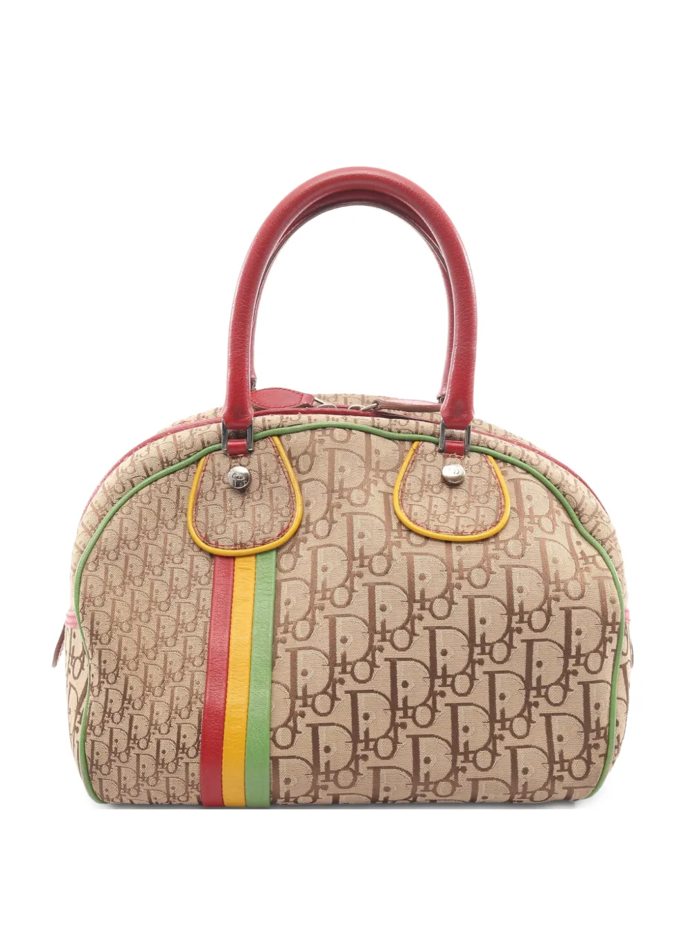 Christian Dior Pre-Owned 2000s Rasta Bowler tote bag - Toni neutri