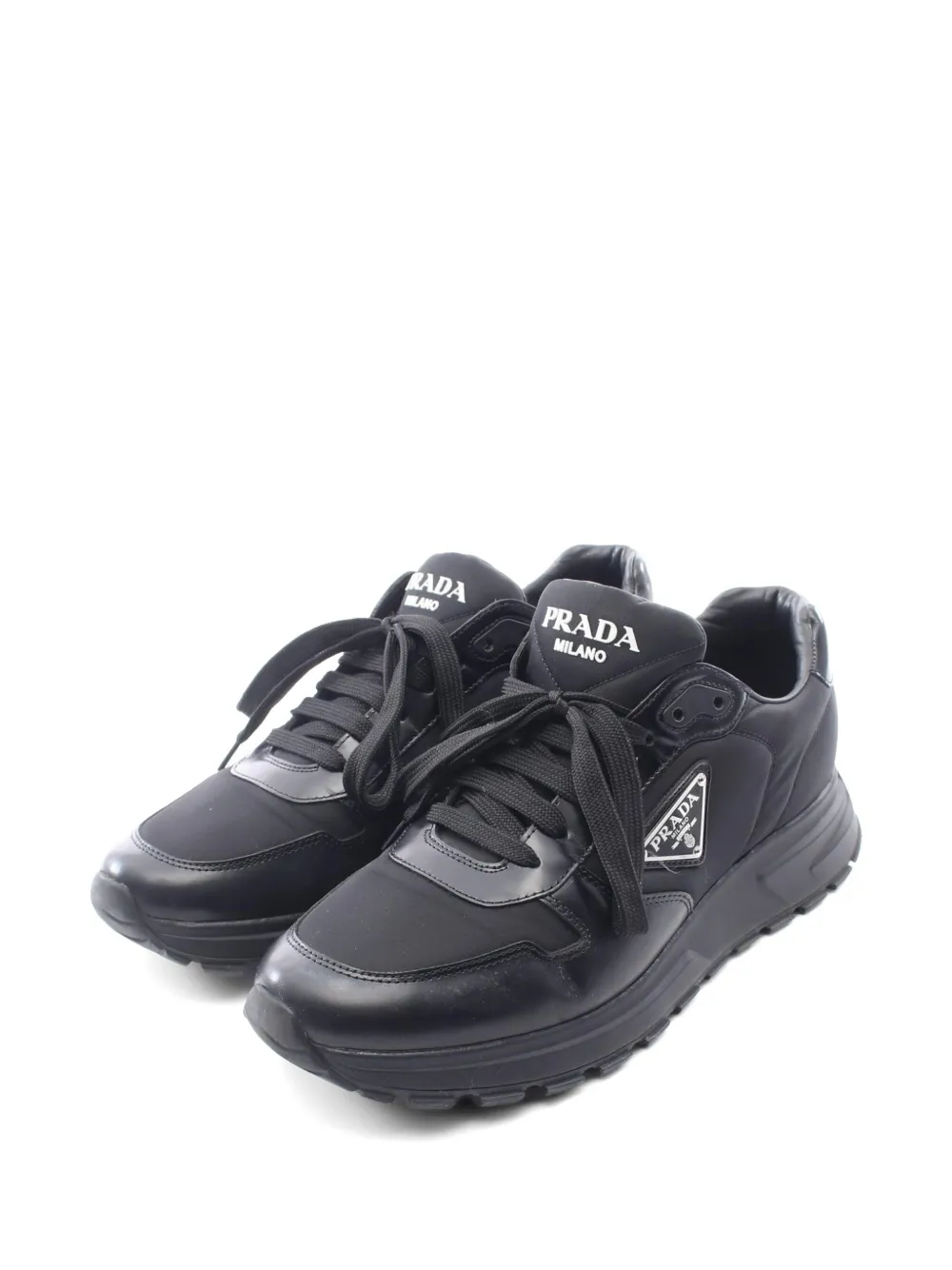 Prada Pre-Owned 2010s PRAX 01 Re-Nylon sneakers - Nero