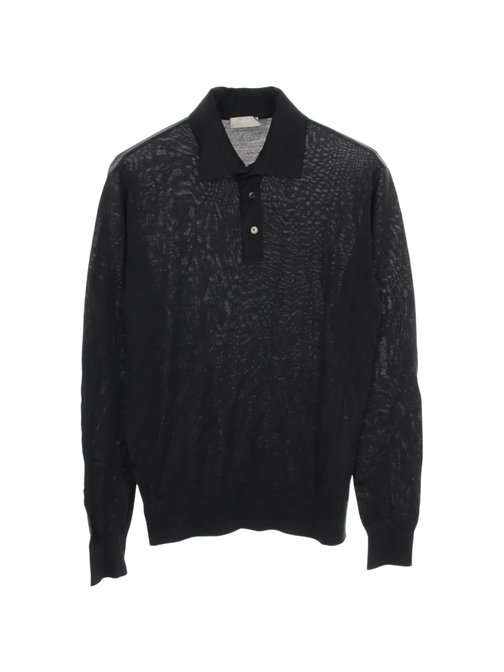 Christian Dior Pre-Owned 2010s Bee embroidered polo shirt - Nero
