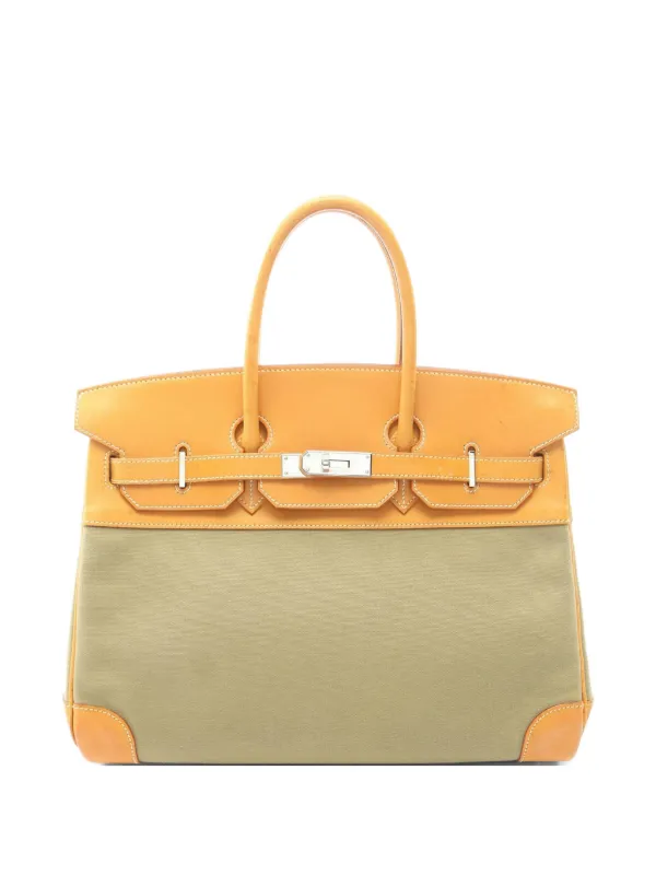 Hermès Pre-owned 2007 Birkin 35 Handbag in Green