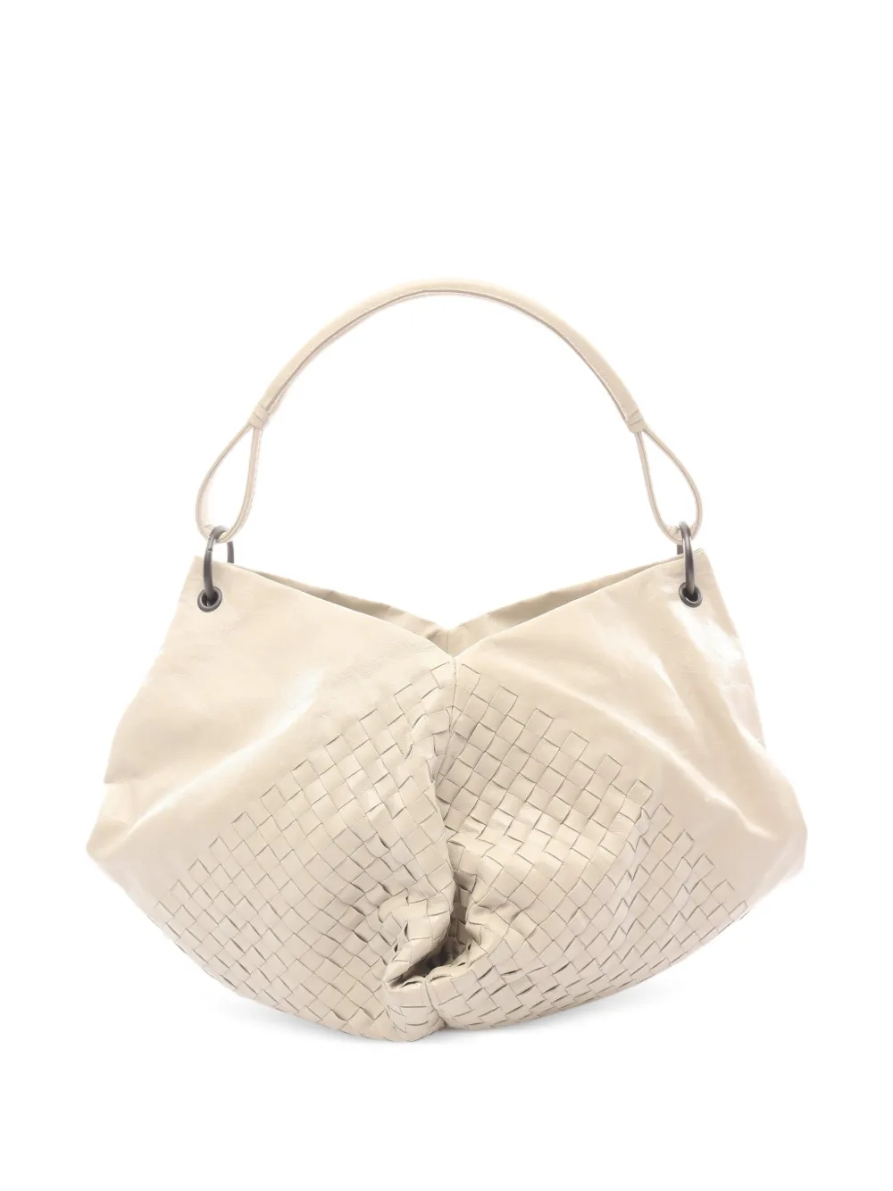 Bottega Veneta Pre-Owned 2000s Intrecciato Aquilone Fortune Cookie tote bag - Nude